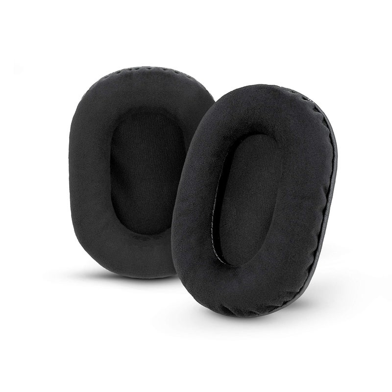 Brainwavz Replacement Micro Suede Earpads for Sony MDR 7506, V6, CD900ST, Memory Foam Ear Pad & Suitable for Other On Ear Headphones, Micro Suede Black - Image 1